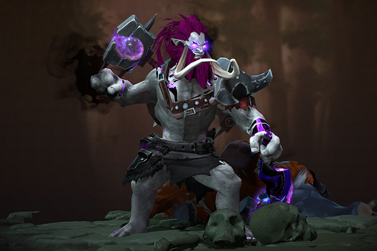 Открыть - Purple Arcana Magnus Human Model для Drow Ranger